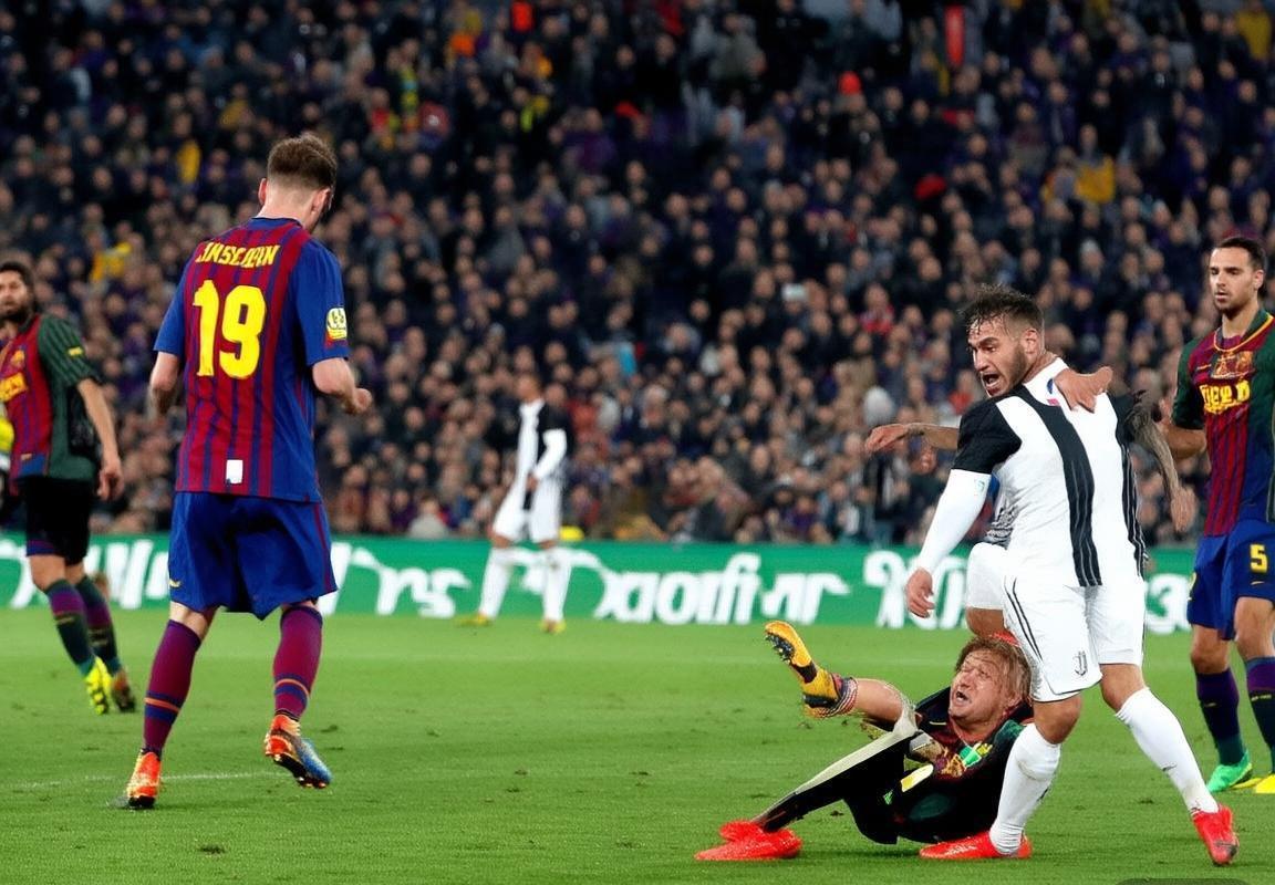 欧冠激战：巴萨尤文巅峰对决，梅西C罗火花四溅