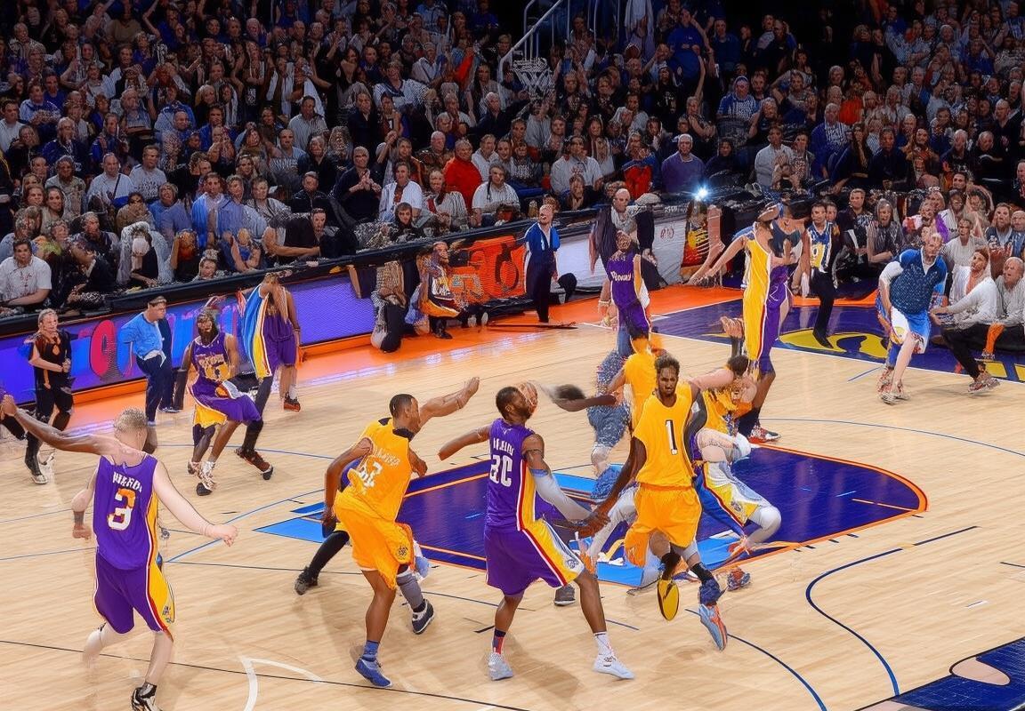 2016-2017赛季洛杉矶湖人快船对决回顾：同城巅峰之战(图3)